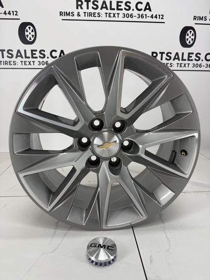 20x9 GM Chevy OEM Rims 6x139.7 (Light use)