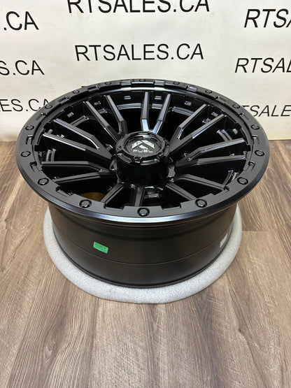 20x10 Fuel Rebel Rims 8x170