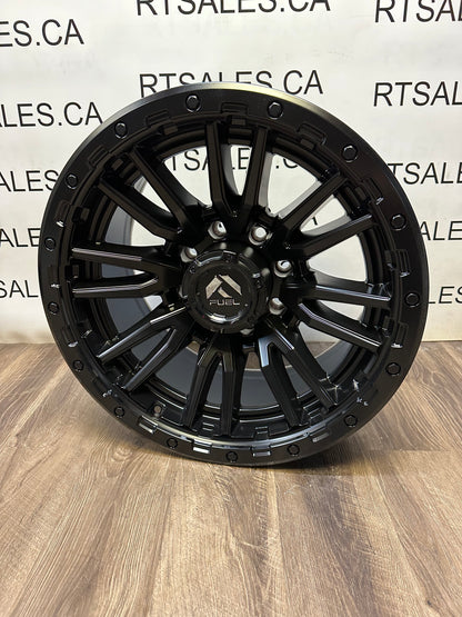 20x10 Fuel Rebel Rims 8x170