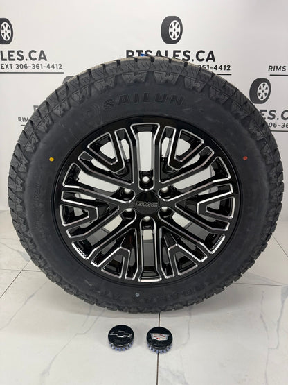 Sailun Tires on 20" or 22" Denali Ultimate Rims 6x139