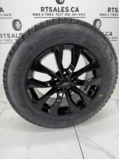 225/65/17 Bridgestone Winter Tires on 17" Rims 5x108