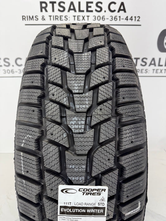 235/55/19 Cooper Evolution Winter Studdable