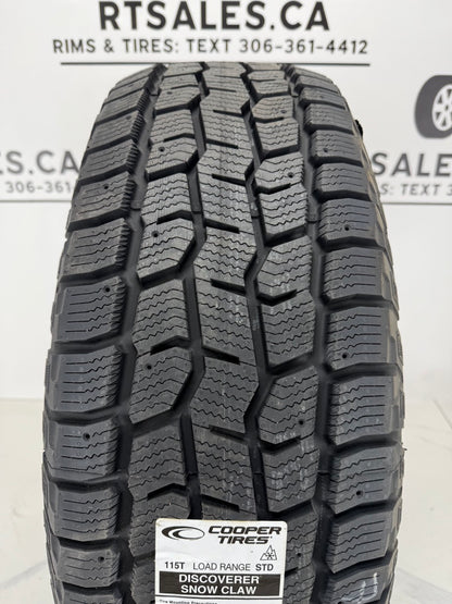 275/60/20 Cooper DISCOVERER SNOW CLAW Studdable Winter Tires