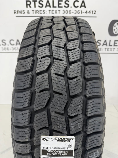 265/70/17 Sailun Snow Claw Winter Tires on 17" Rims 6x139