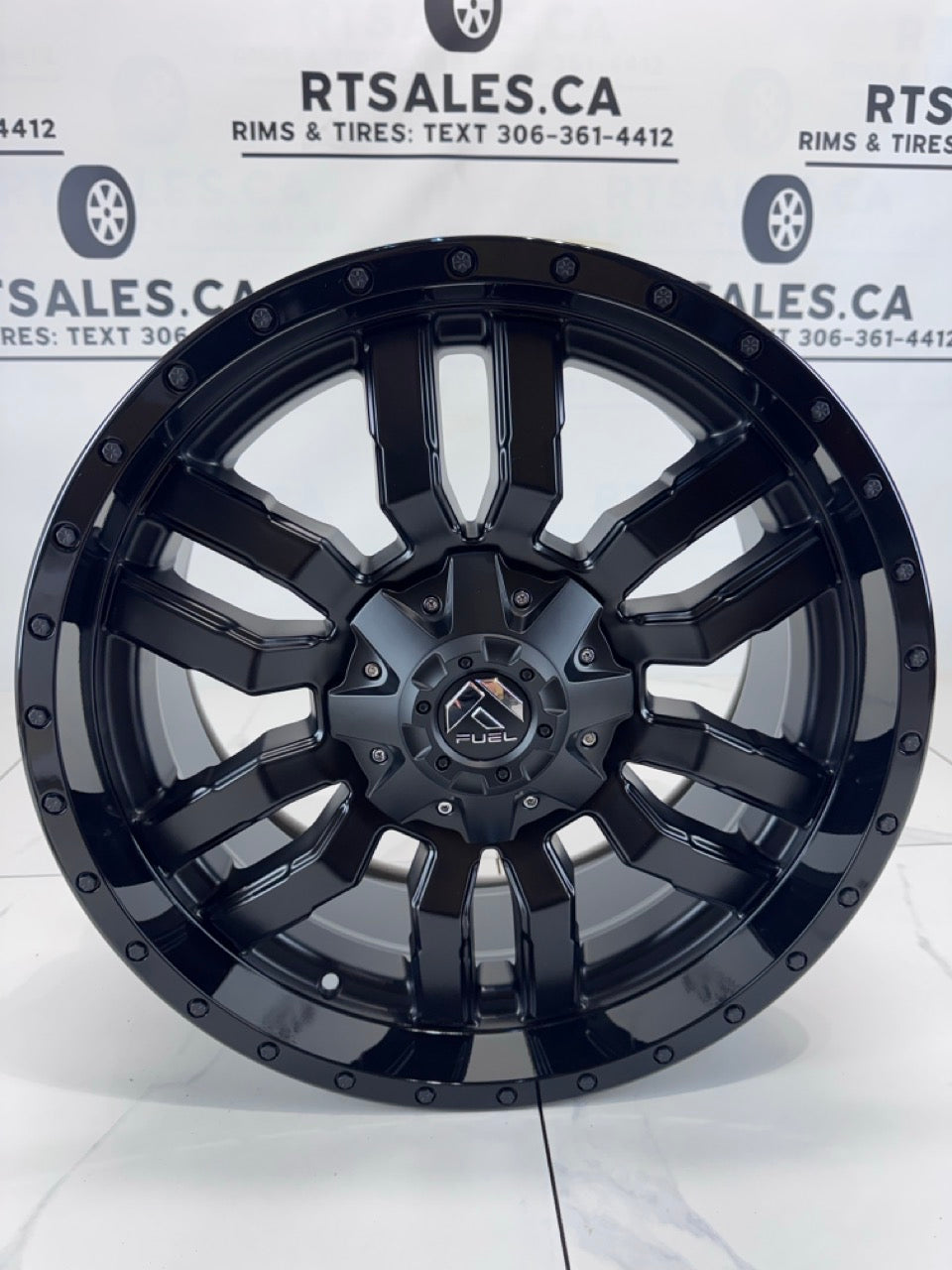 20x9 Fuel Sledge Rims 5x139.7 5x150