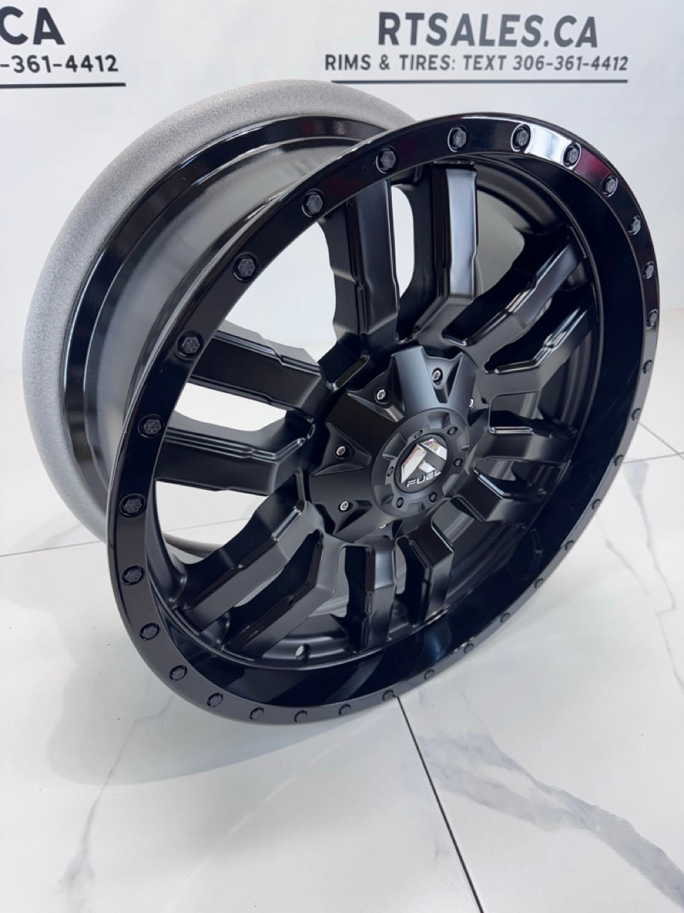 20x9 Fuel Sledge Rims 5x139.7 5x150