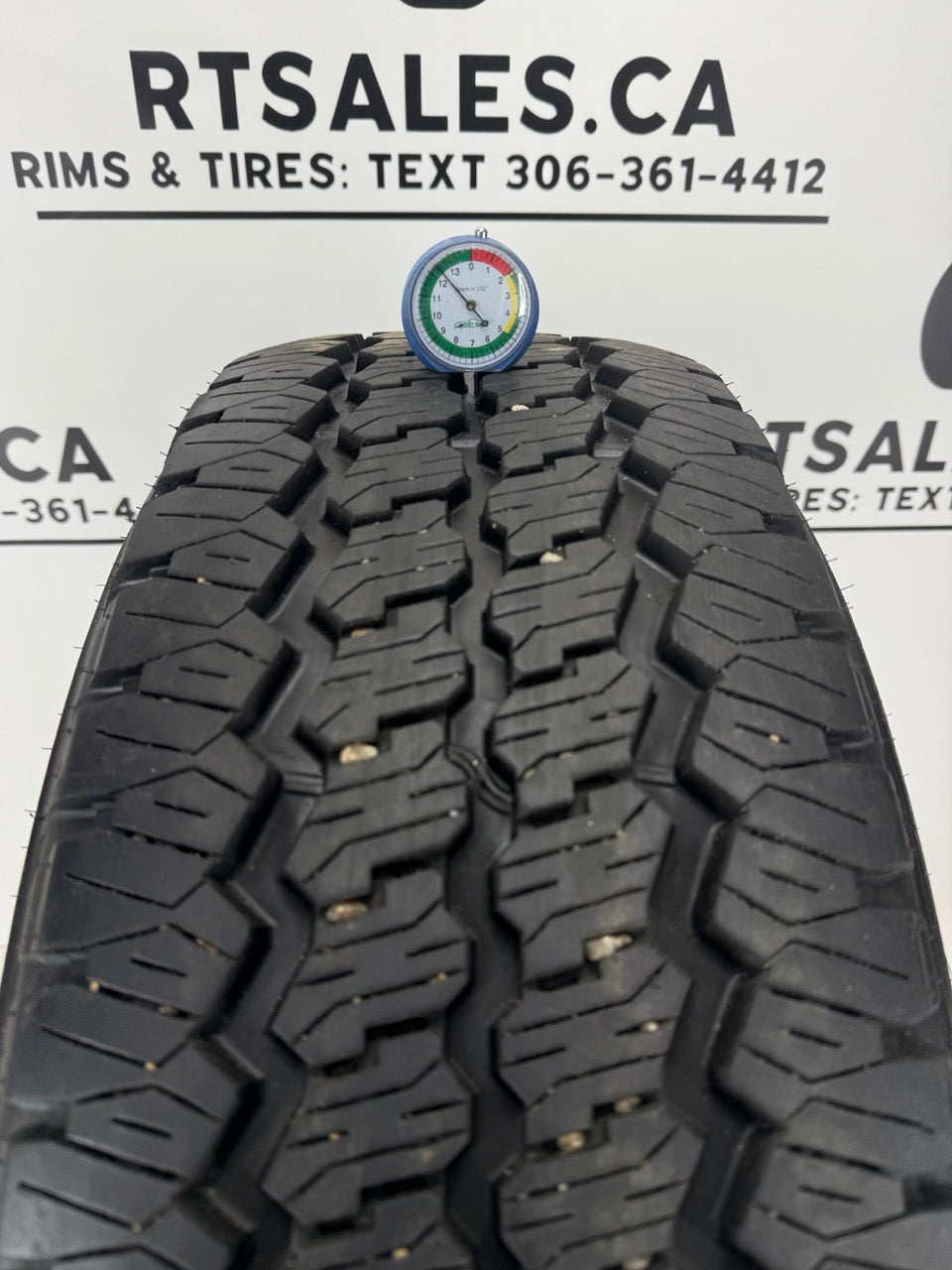 LT 275/70/18 Bridgestone A/T All-Season tires E (Near New)