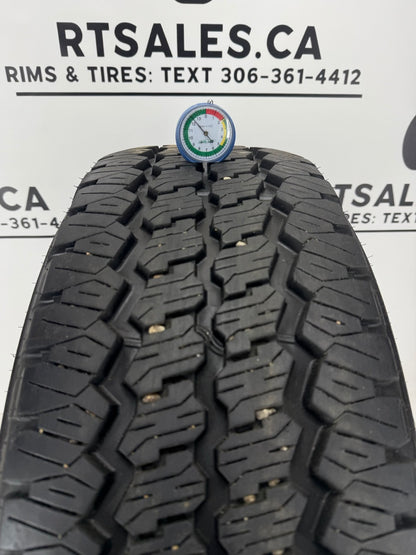 LT 275/70/18 Bridgestone A/T All-Season tires E (Near New)