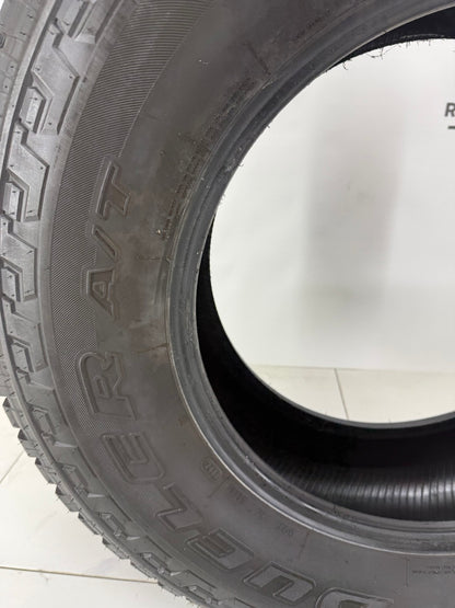 LT 275/70/18 Bridgestone A/T All-Season tires E (Near New)