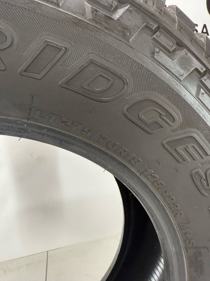 LT 275/70/18 Bridgestone A/T All-Season tires E (Near New)