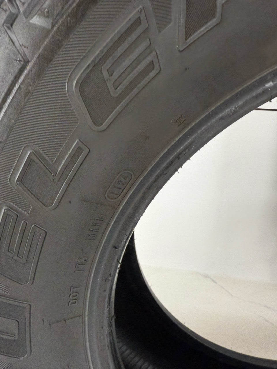 LT 275/70/18 Bridgestone A/T All-Season tires E (Near New)