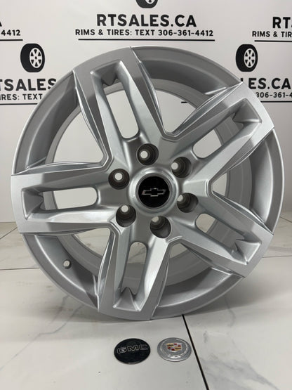 18x8 Replica 353 Silver Rims 6x139