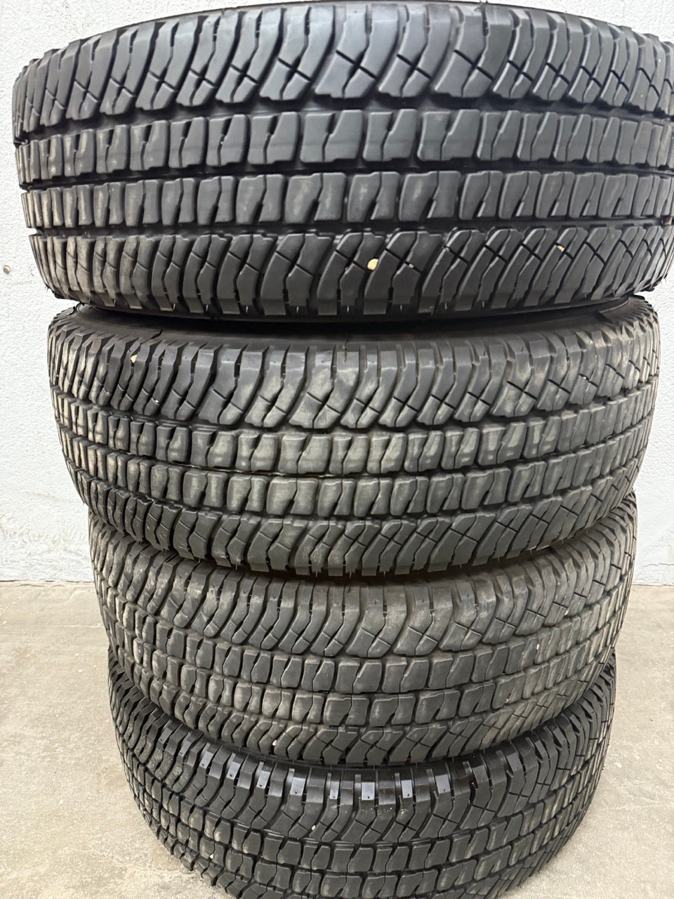LT 245/75/17 Michelin AT2 E All Season Tires (Near new)