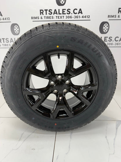 245/65/17 Sailun Ice Blazer Winter Tires on 17" Jeep Rims 5x110