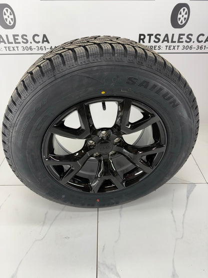 245/65/17 Sailun Ice Blazer Winter Tires on 17" Jeep Rims 5x110
