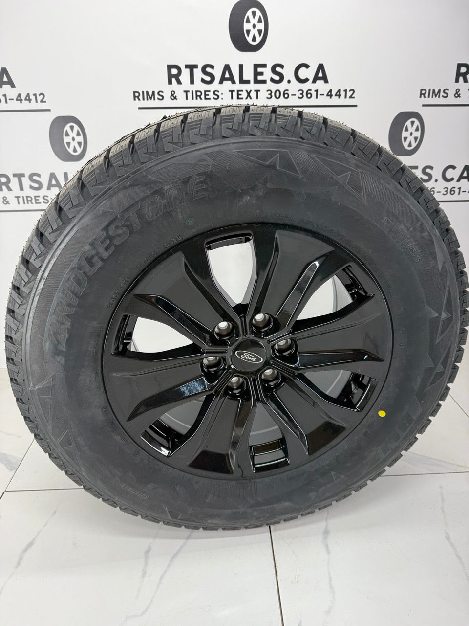 Bridgestone Blizzak Winter Tires on 17", 18", or 20" Ford F-150 Rims