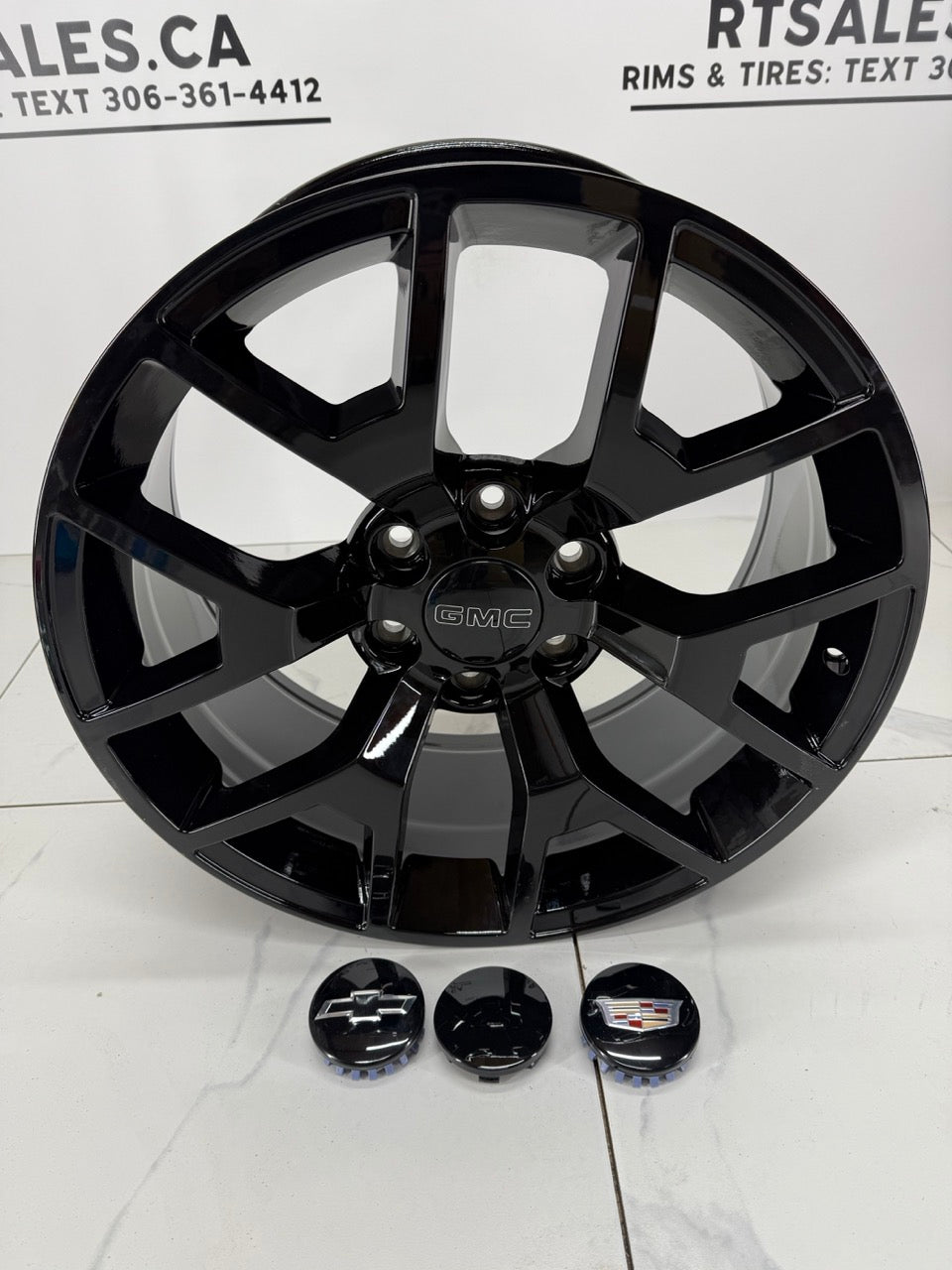 20x9 Replica R162 Gloss Black Rims 6x139.7