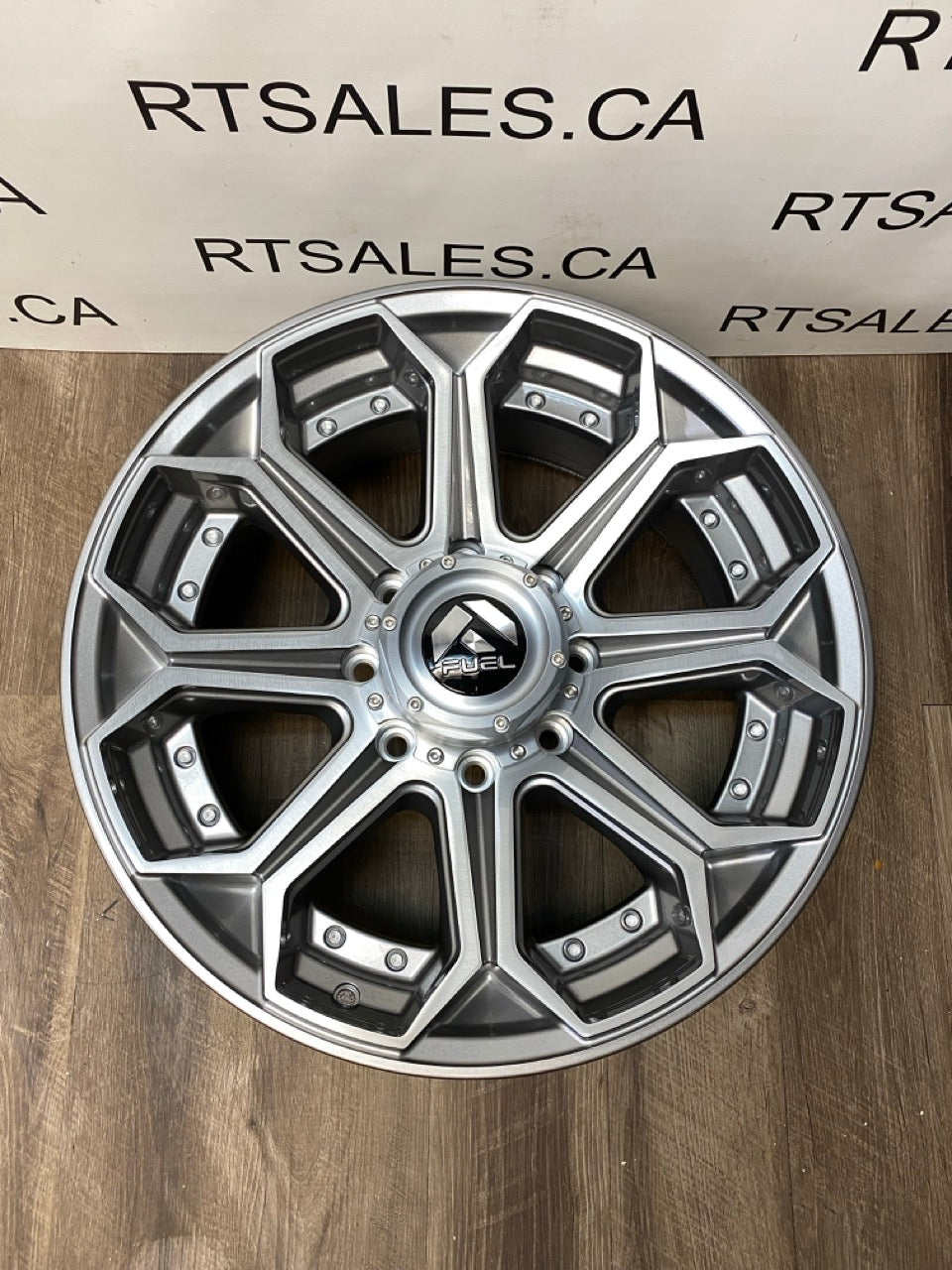 22x10 Fuel Siege Rims 8x165