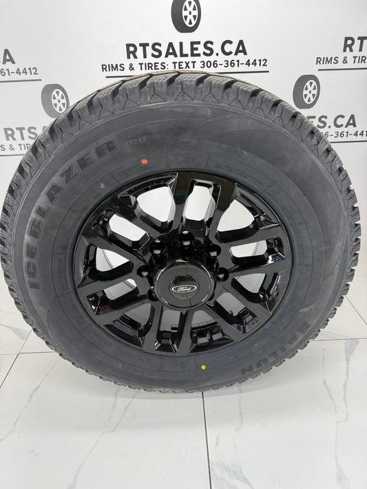 275/70/18 Winter tires Ford Super Duty Replica Rims 8x170