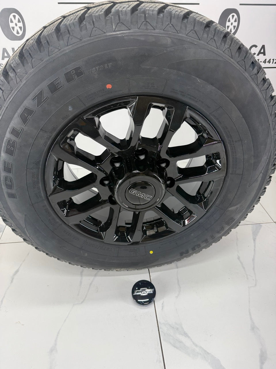 Sailun Winter Tires 18" Replica Rims 8x180