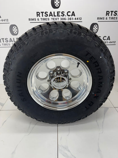 Sailun RT Tires on 17" or 18" Ion 171 Polished Alloy Rims 8x165