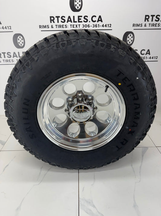 Sailun RT Tires on 17" or 18" Ion 171 Polished Alloy Rims 8x165