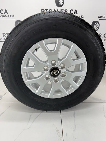 245/70/17 Tires on 17" Factory Toyota Rims 6x139.7 (Takeoffs)