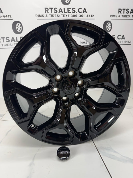 22x9 Replica Ram 1500 Limited Rims 6x139.7 & Jeep Wagoneer