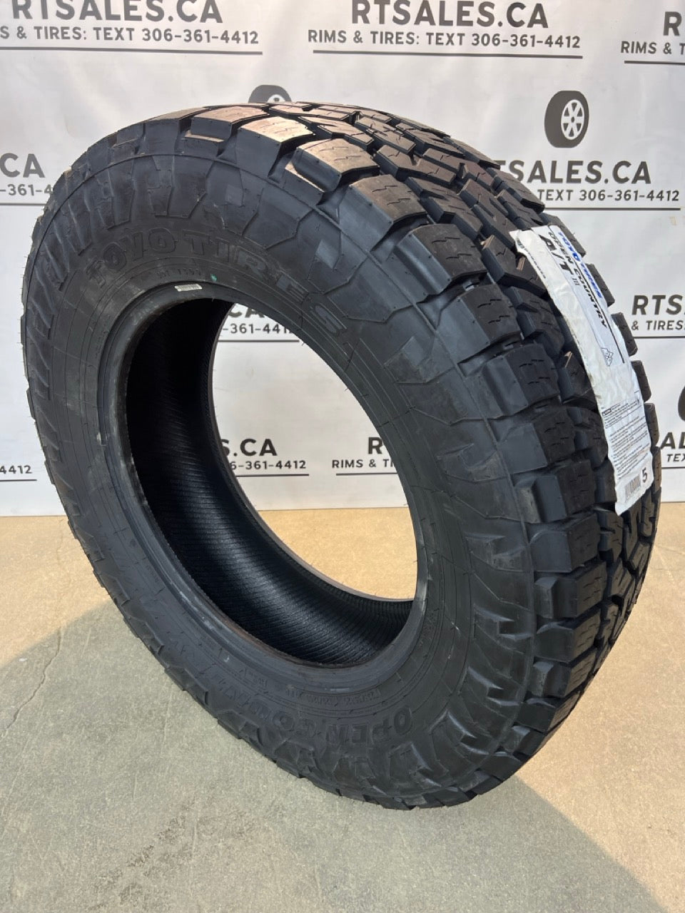 LT 265/65/17 Toyo AT3 All Weather 10 Ply
