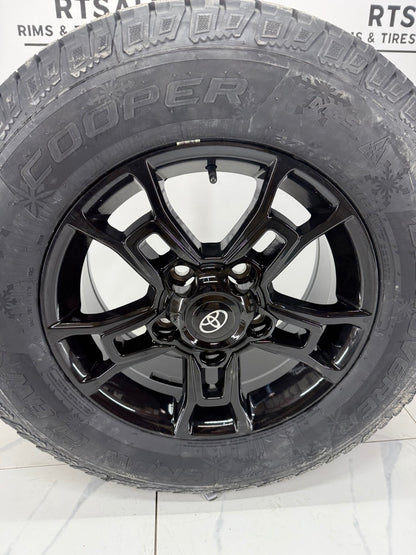 275/65/18 Cooper Snow Claw Winter Tires on 18" Rims 5x150