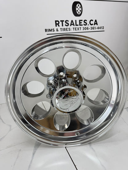 8x170 Polished Ion 171 Alloy Rims 16", 17", 18"