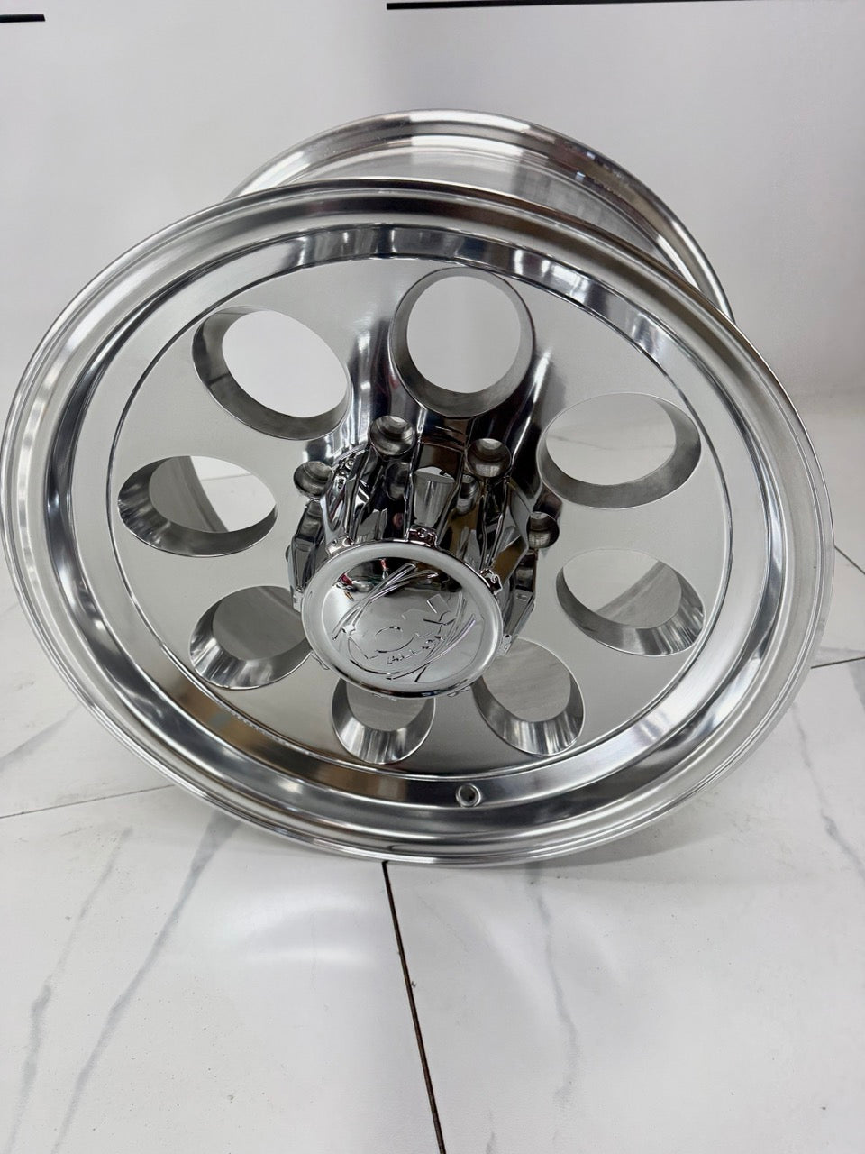 8x165 Ion 171 Polished Alloy Rims 16", 17", & 18"