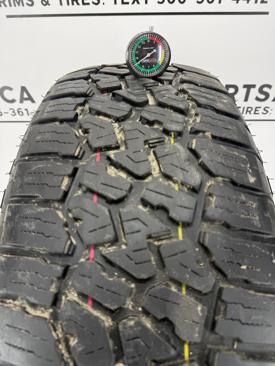 285/65/18 Falken WILDPEAK A/T AT3W All Season Tires (Takeoffs)