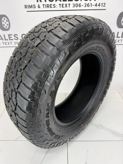 285/65/18 Falken WILDPEAK A/T AT3W All Season Tires (Takeoffs)