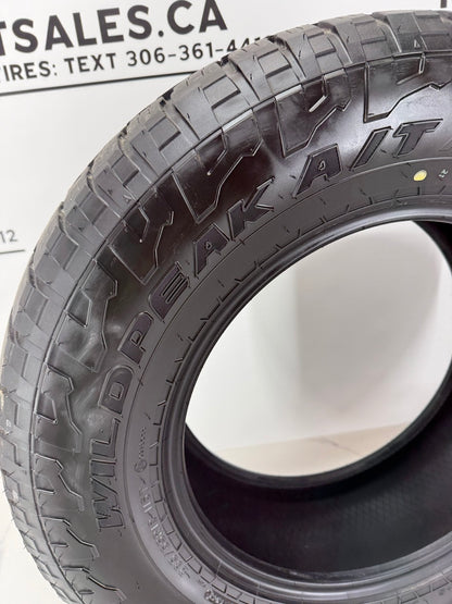 285/65/18 Falken WILDPEAK A/T AT3W All Season Tires (Takeoffs)