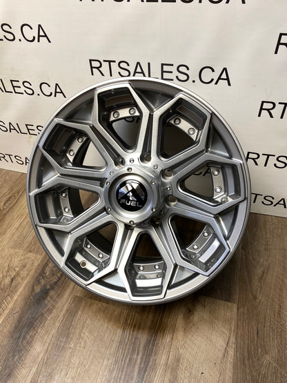 18x9 Fuel Siege Rims 8x170