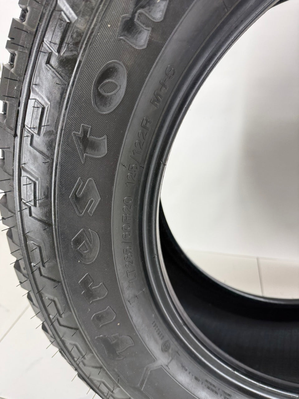 LT 285/60/20 Firestone TRANSFORCE AT2 E All Season Tires (takeoffs)