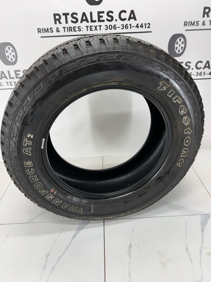 LT 285/60/20 Firestone TRANSFORCE AT2 E All Season Tires (takeoffs)