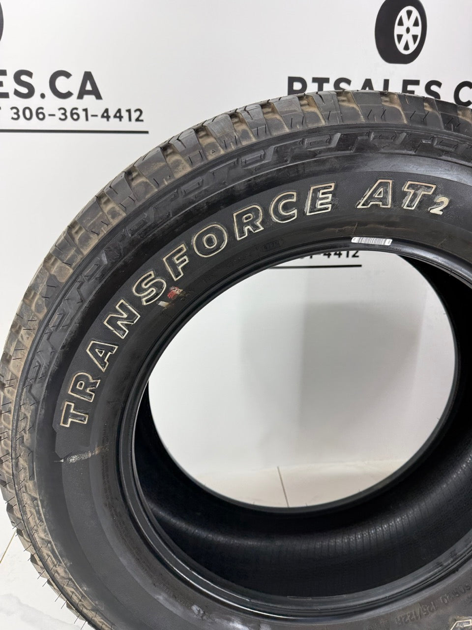 LT 285/60/20 Firestone TRANSFORCE AT2 E All Season Tires (takeoffs)
