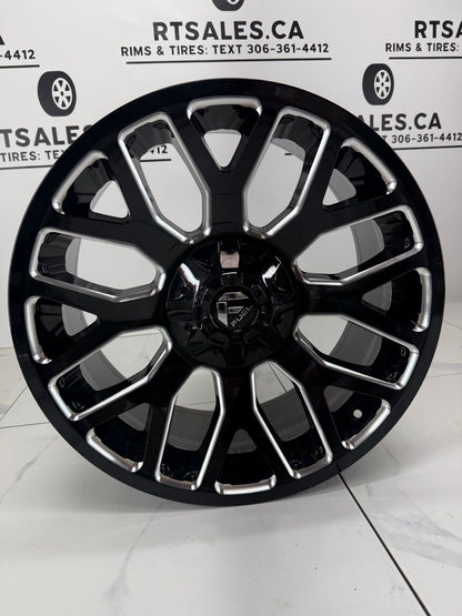 20x9 Fuel Warrior Rims 6x135 6x139.7