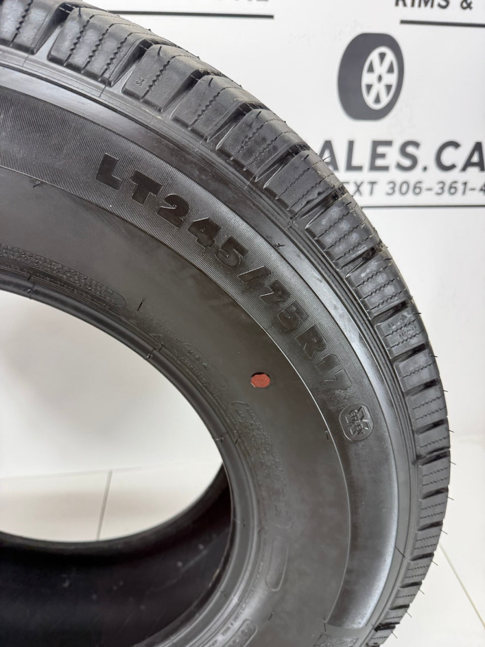 LT 245/75/17 Michelin MS2 E All Season Tires (Takeoffs)