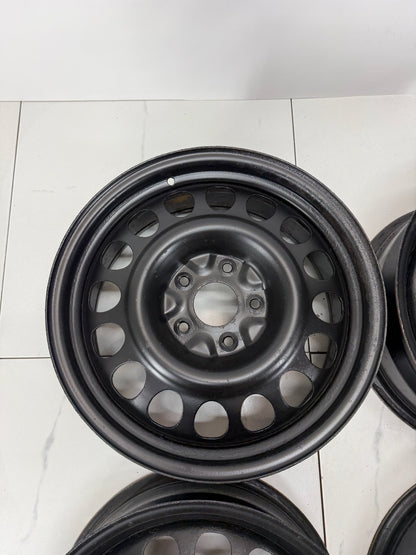 18x7.5 Black Steel Rims 5x127 (USED)