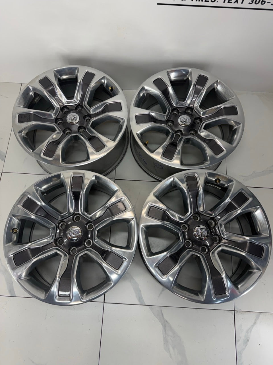 20x9 Dodge Ram Factory OEM 1500 Rims 6x139.7 (Light Use)