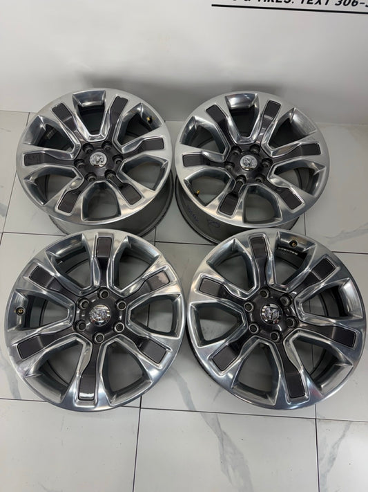 20x9 Dodge Ram Factory OEM 1500 Rims 6x139.7 (Light Use)
