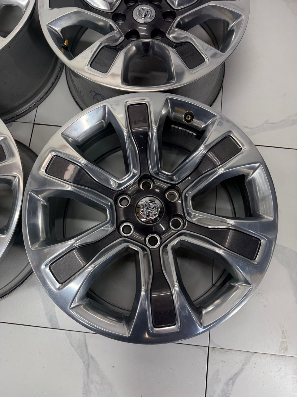 20x9 Dodge Ram Factory OEM 1500 Rims 6x139.7 (Light Use)