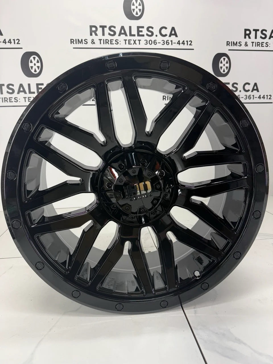 5×127, 5×139.7 Black Fast HD Menace Rims – 17", 18", 20" - R&T Sales