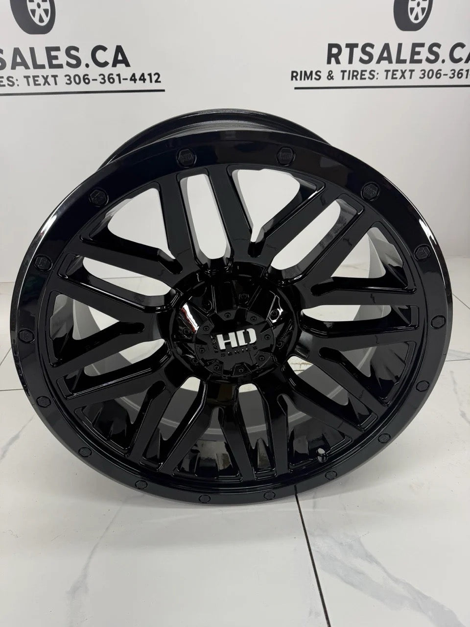 5×127, 5×139.7 Black Fast HD Menace Rims – 17", 18", 20" - R&T Sales