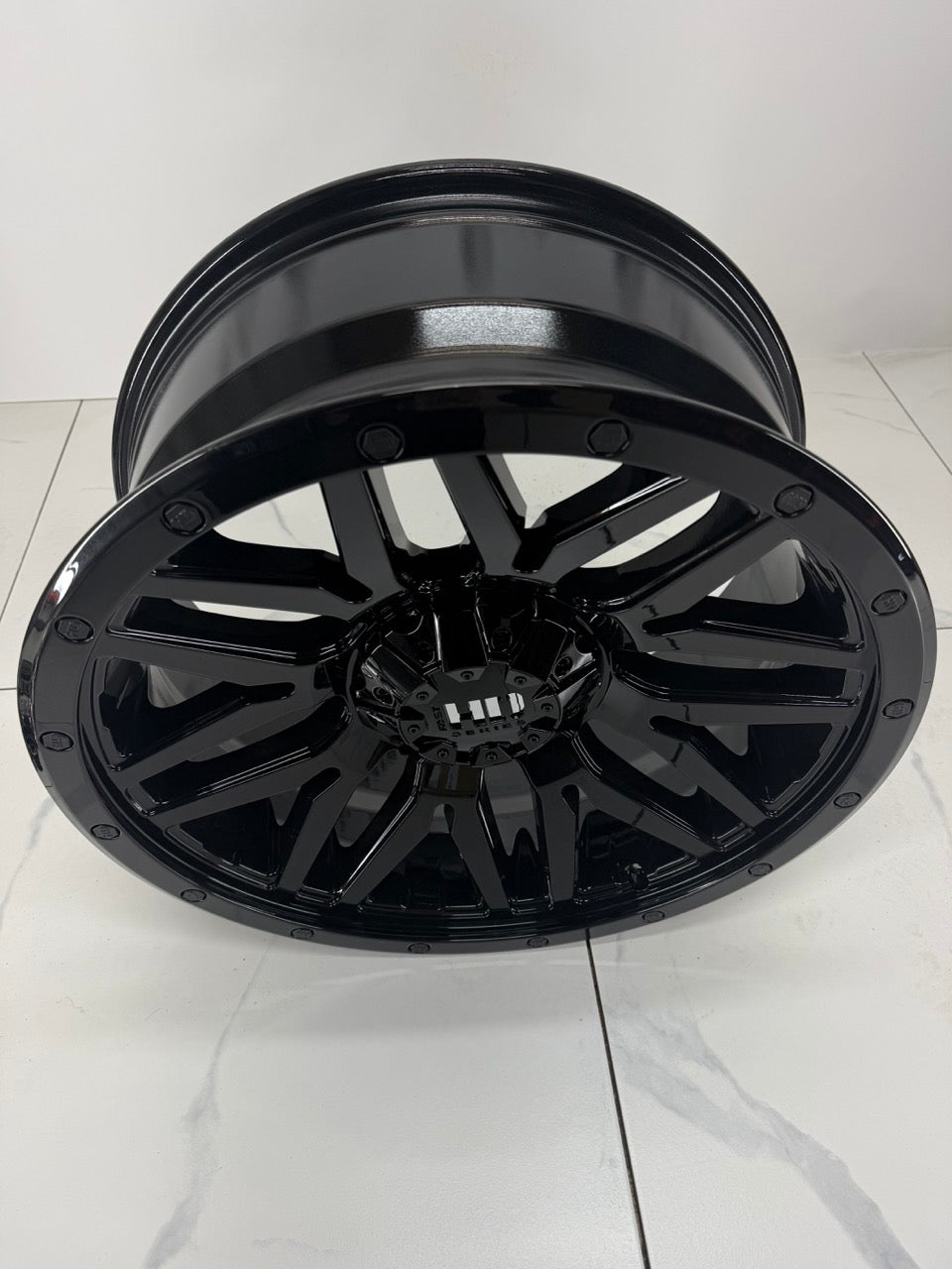 6x139 Fast HD Menace Rims Gloss Black 20" & 22"