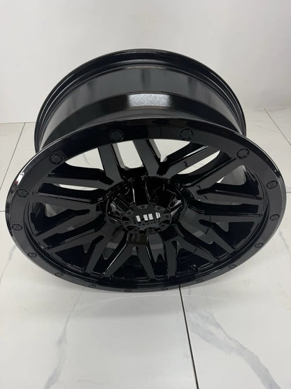 5×127, 5×139.7 Black Fast HD Menace Rims – 17", 18", 20" - R&T Sales