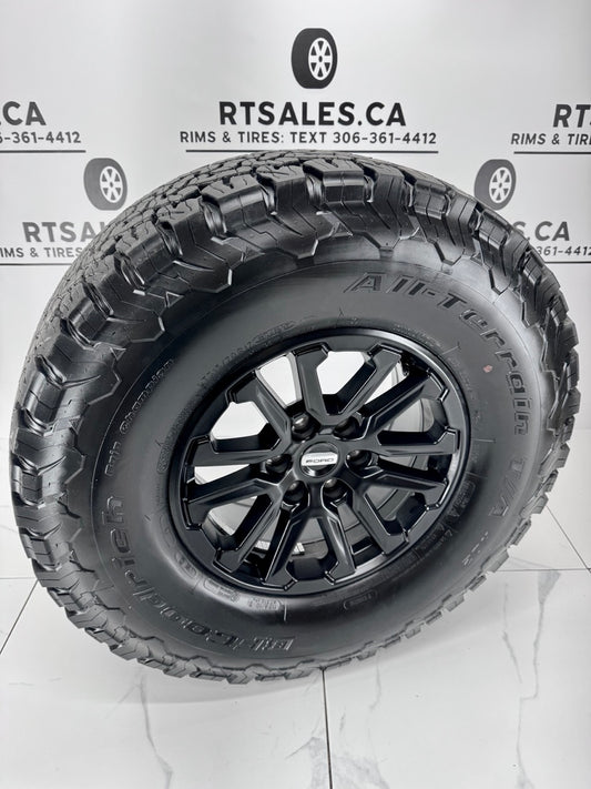 LT 315/70/17 KO2's F-150 Rims 6x135 OEM Raptor (Lightly Used)